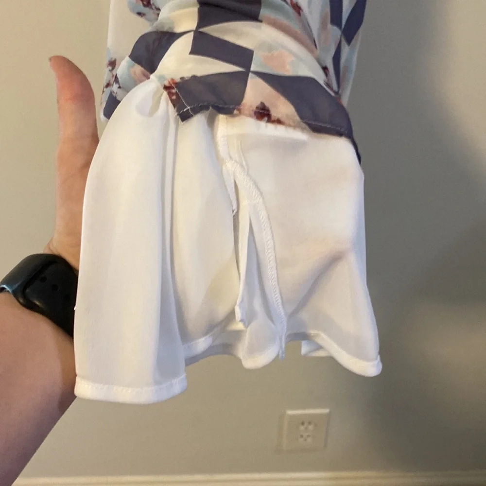 NWT, O’Neill, Bohemian Floral Dress, Pink & Lavender, Sheer w/ lining - Picture 4 of 10